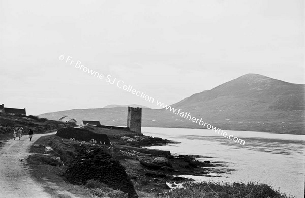 GRANUAILES CASTLE NEAR ACHILL SOUND